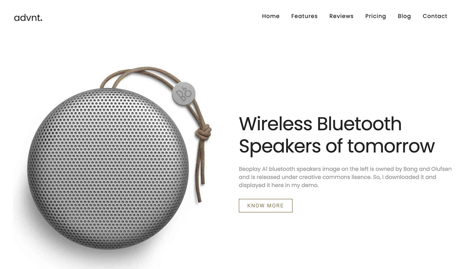 Advent WordPress Theme Design