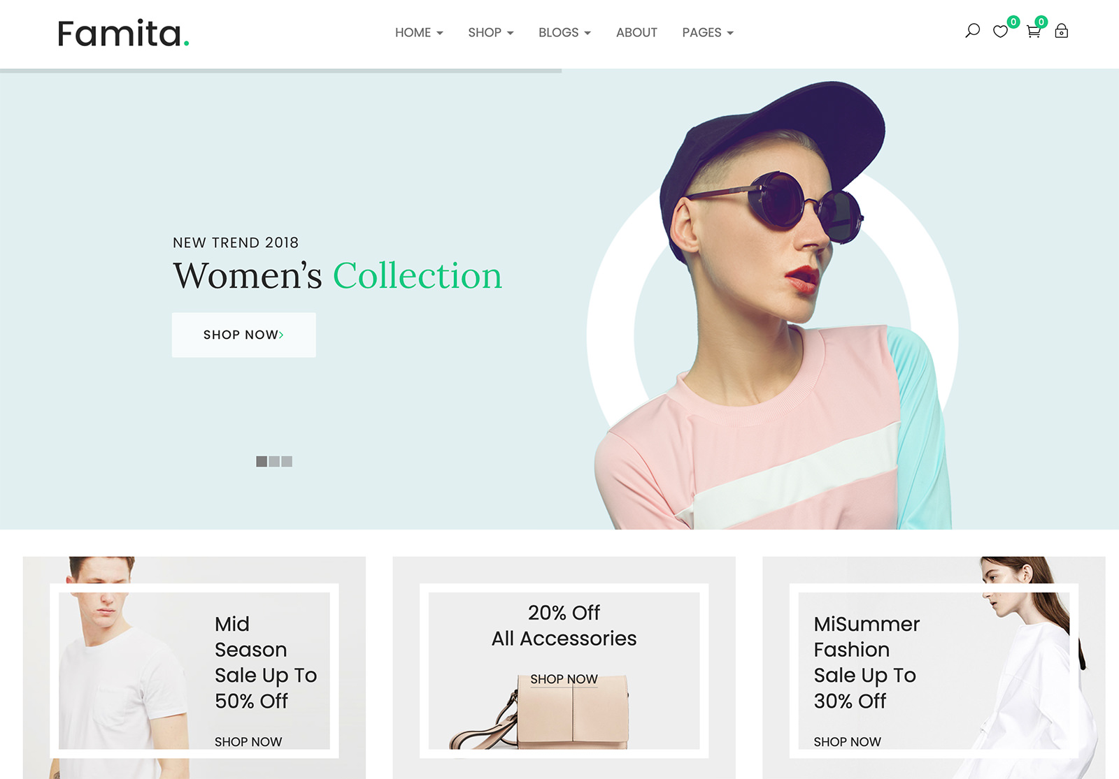 Famita eCommerce Theme