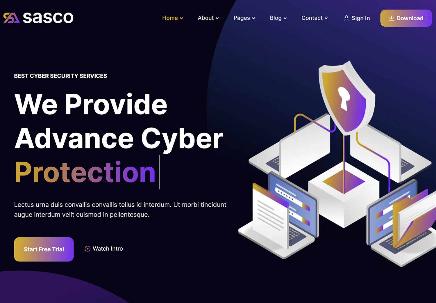 Sasco Theme Design