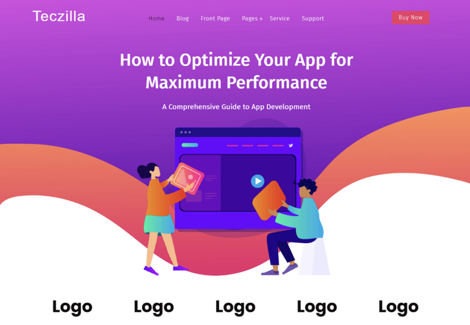 Teczilla App Theme Preview